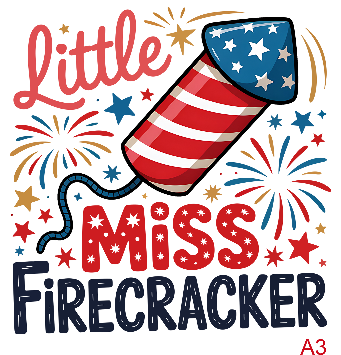 Little Miss Firecracker (A3)