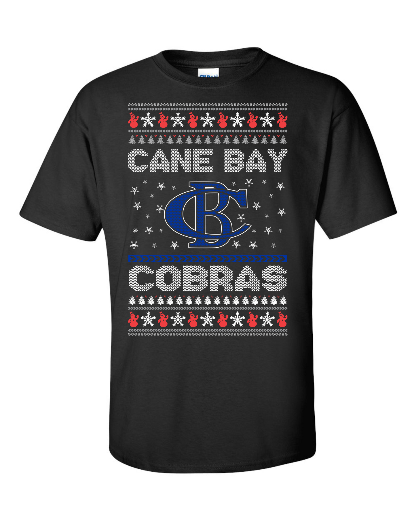 Cane Bay Cobras Ugly Christmas Short Sleeve Shirt