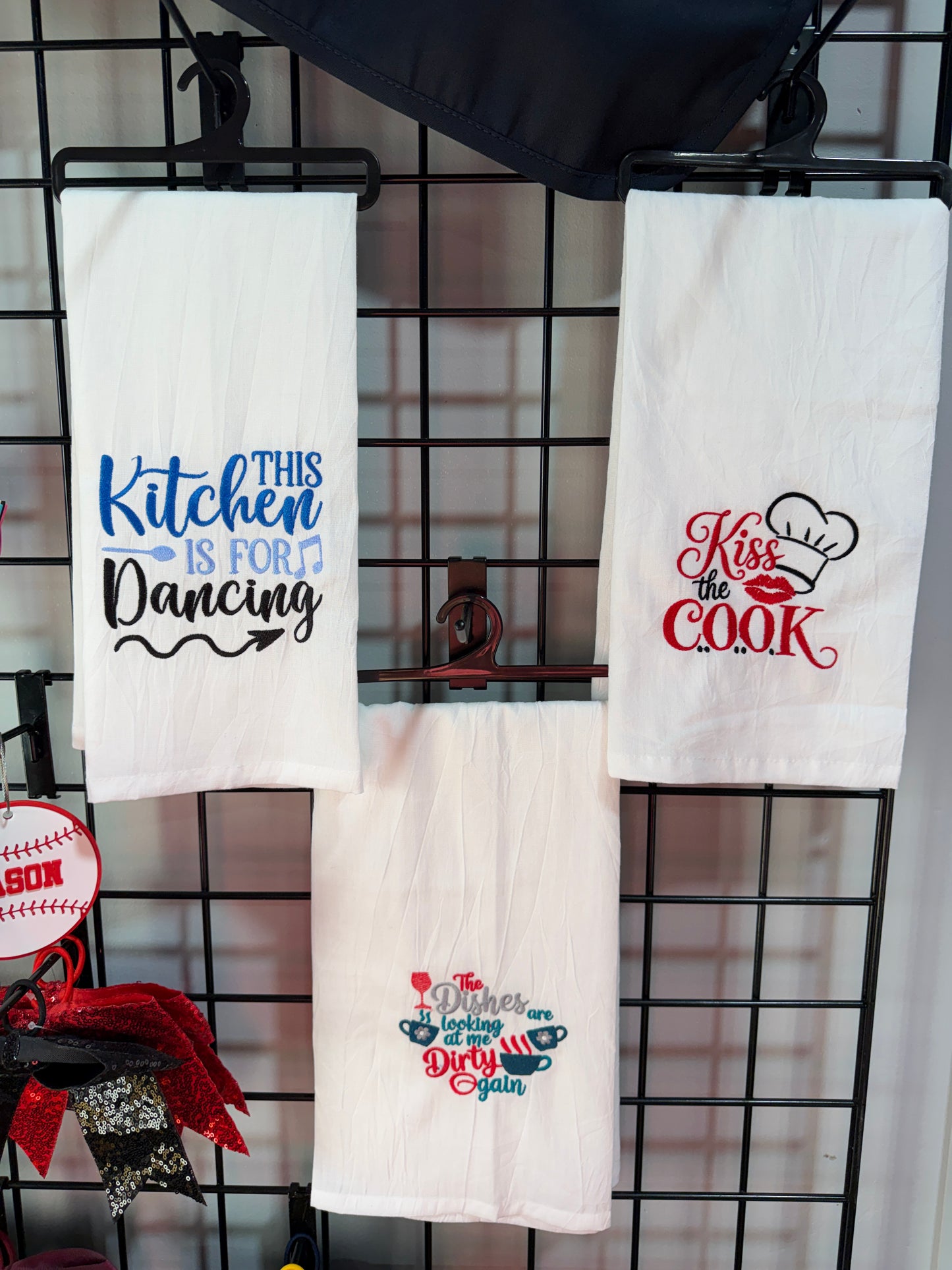 Tea Towel - Embroidered