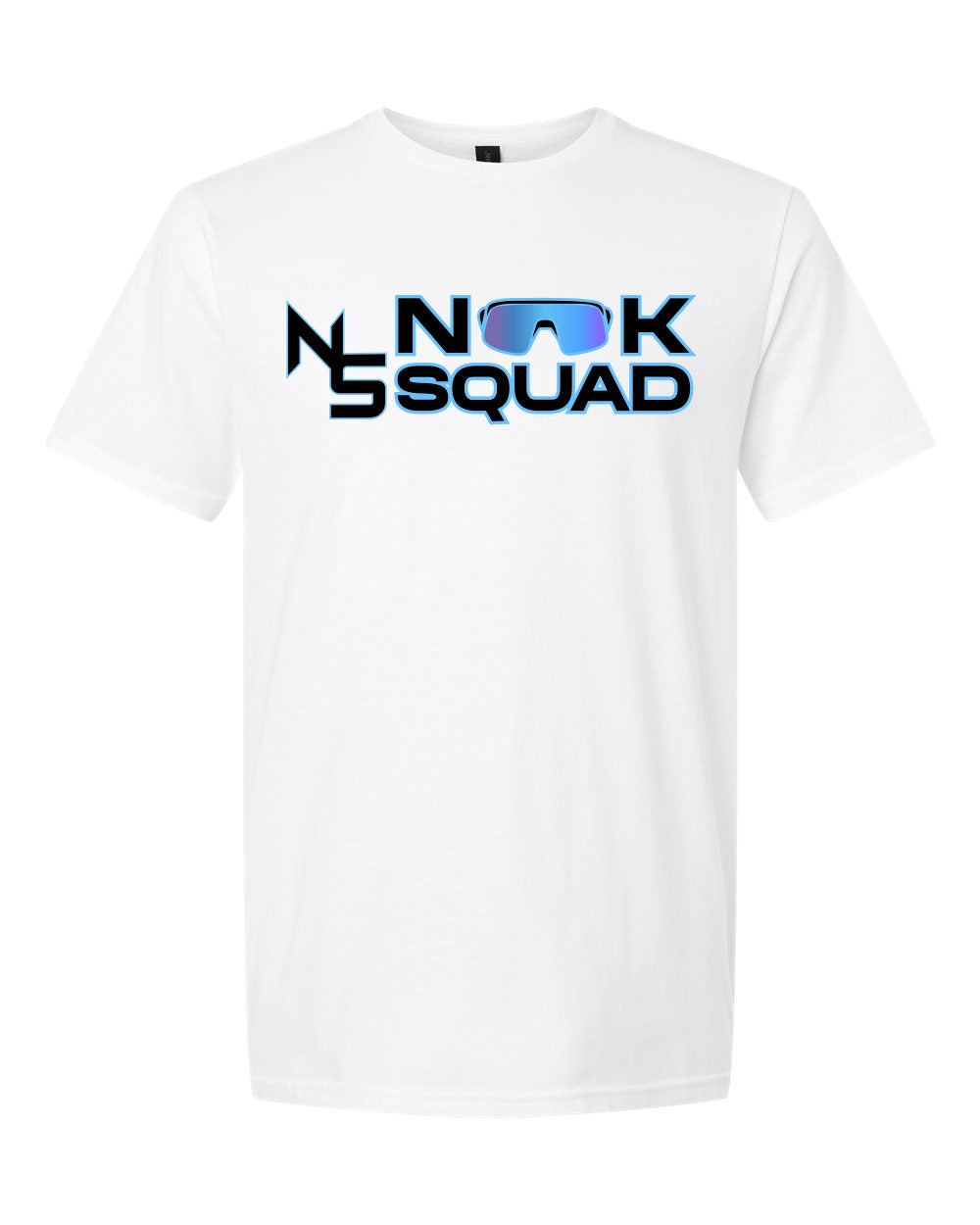 NOOK SQUAD--SHORT SLEEVE MOISTURE WICKING FULL LOGO SWAG--PERSONALIZED