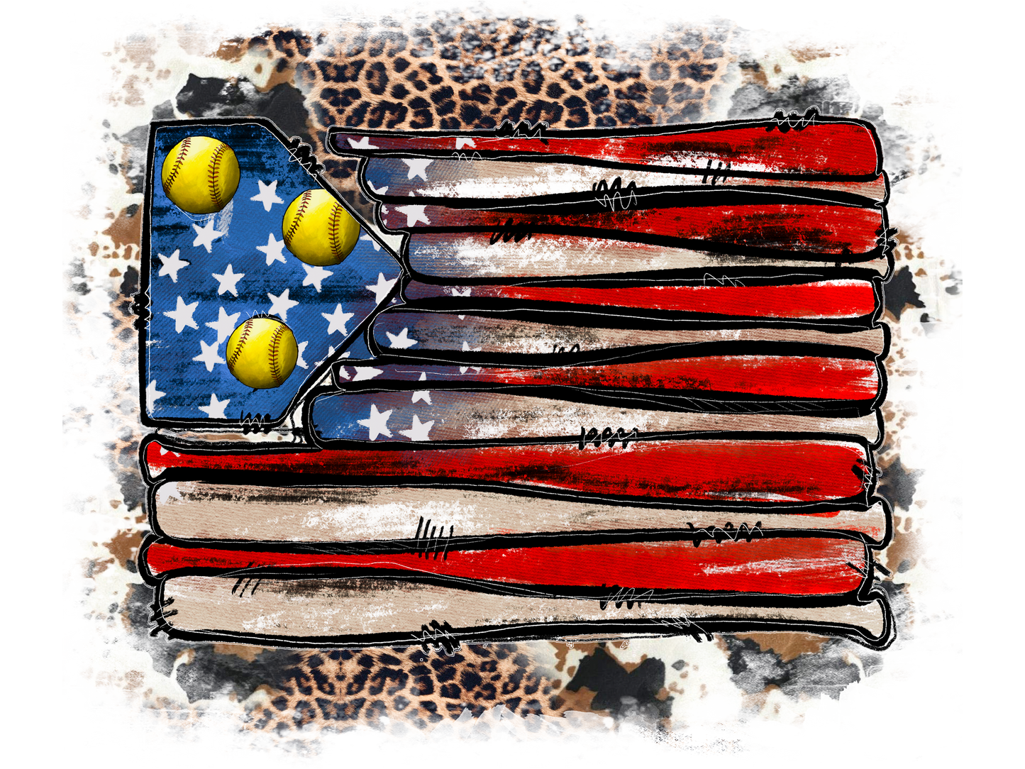 Ball and Bat Flag (S8)