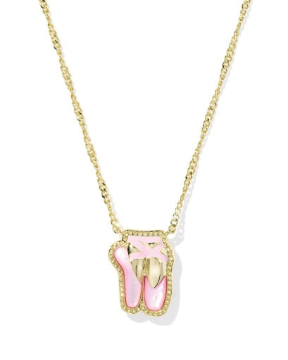 BALLET SHORT PENDANT NECKLACE