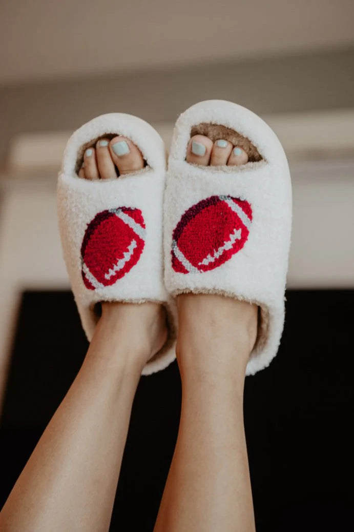 Katydid Football Open Toed Slippers