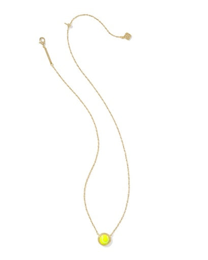 TENNIS SHORT PENDANT NECKLACE