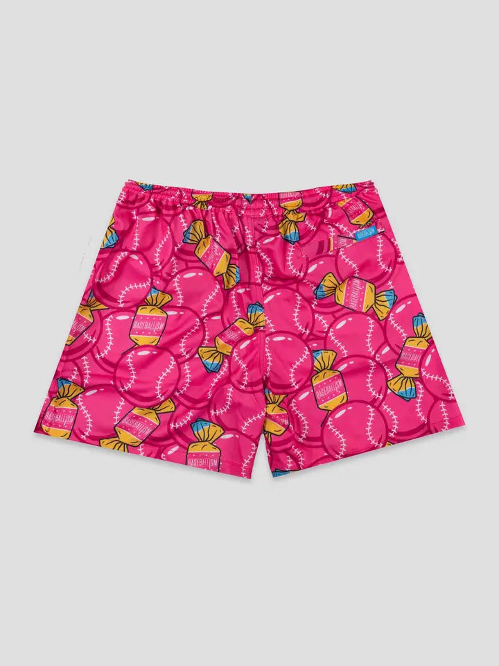 Bubbles and Doubles Diamond Air Mesh Shorts - Youth