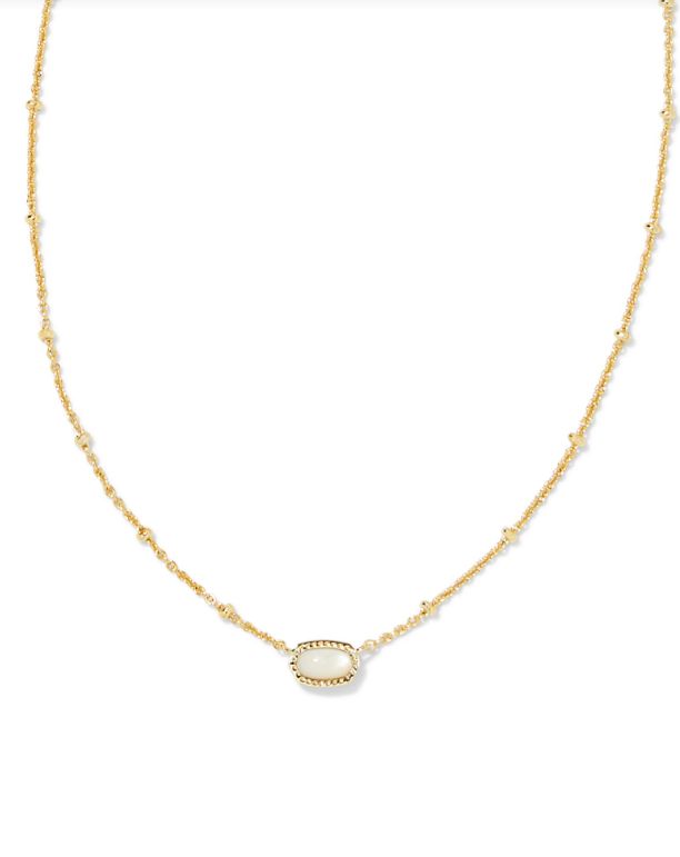 MINI ELISA SATELLITE SHORT PENDANT NECKLACE