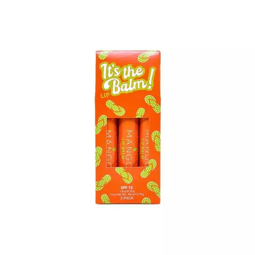 California Mango 3 Pack Sun-Kissed Lip Balm SPF 15
