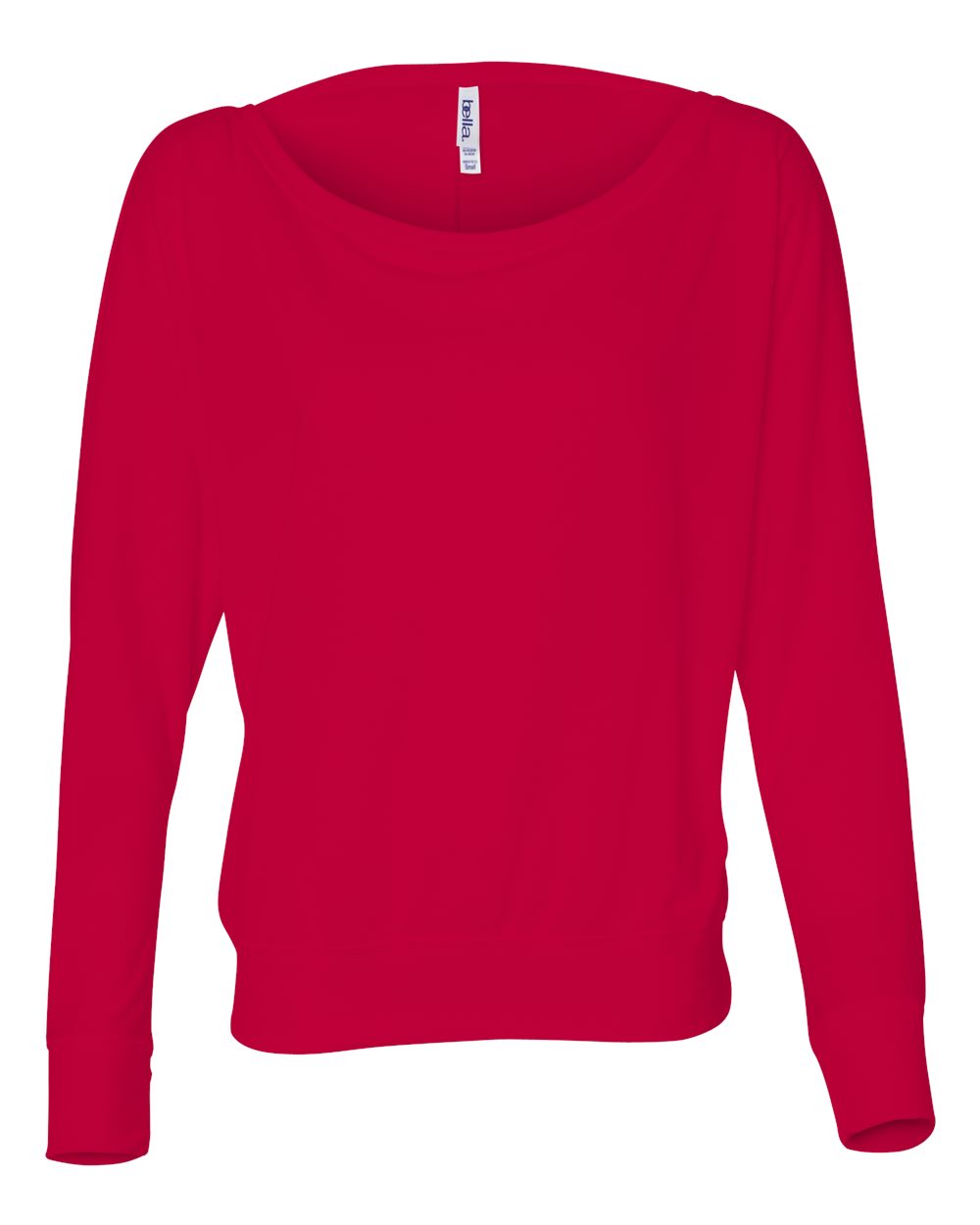 Women's Flowy Off Shoulder Long Sleeve Tee