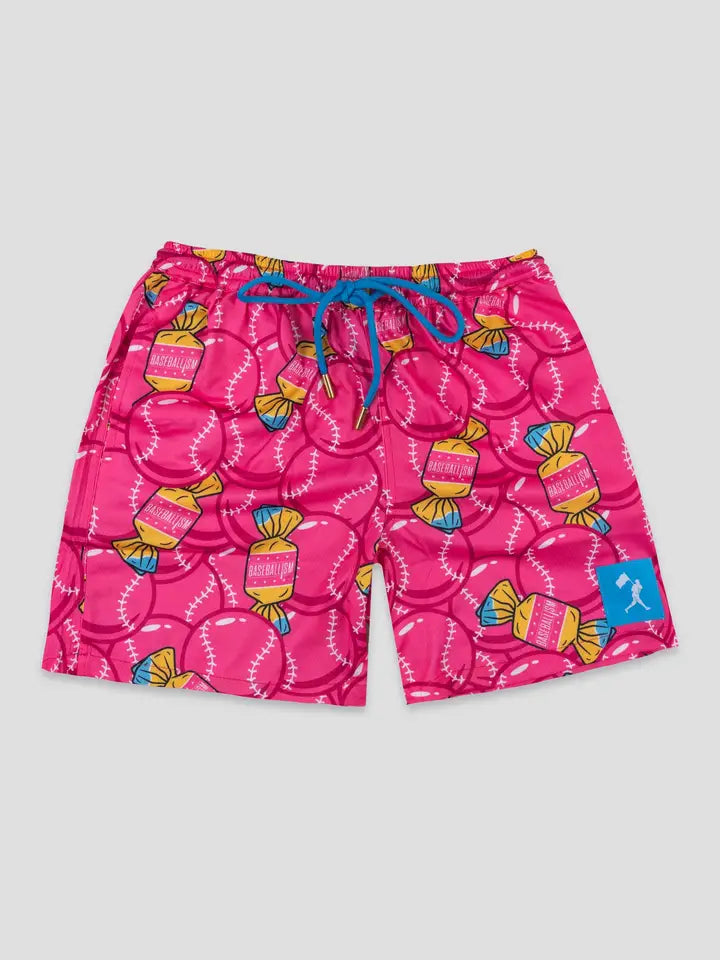 Bubbles and Doubles Diamond Air Mesh Shorts - Youth