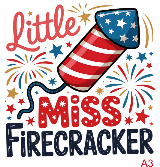 Little Miss Firecracker (A3)