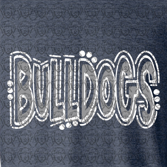 Bulldogs Design D Short Sleeve Shirt