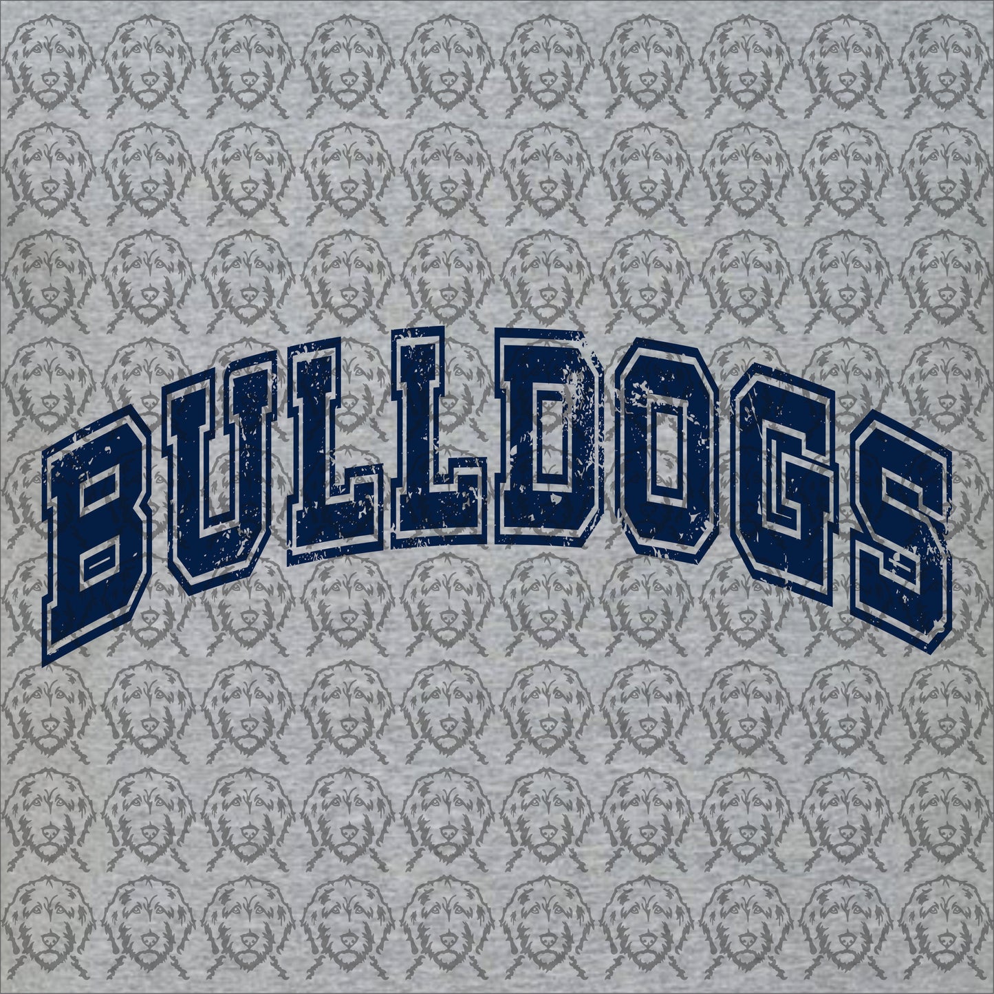 Bulldogs Design F Short Sleeve Shirt