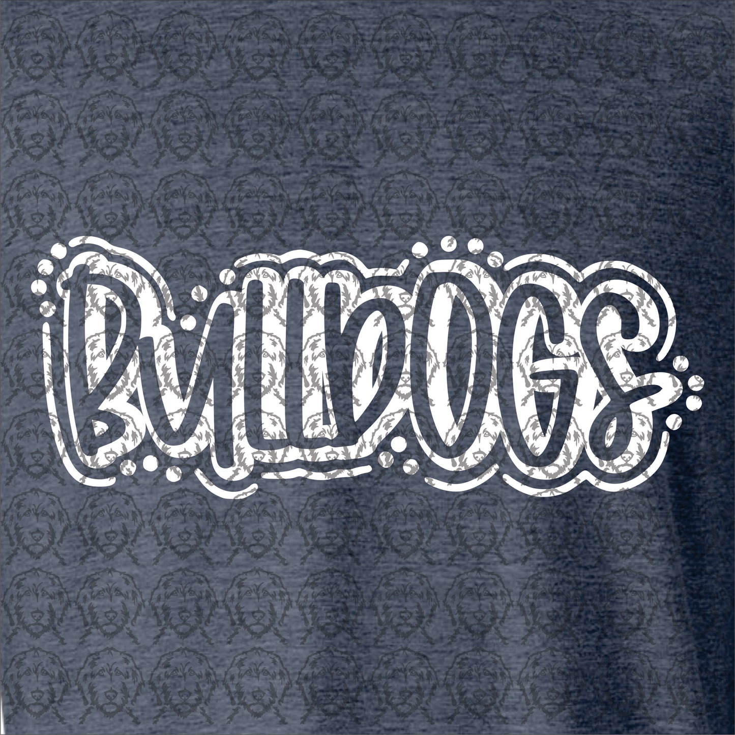 Bulldogs Design H Short Sleeve Shirt