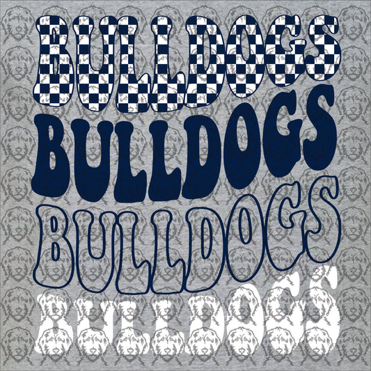 Bulldogs Design J Short Sleeve Shirt