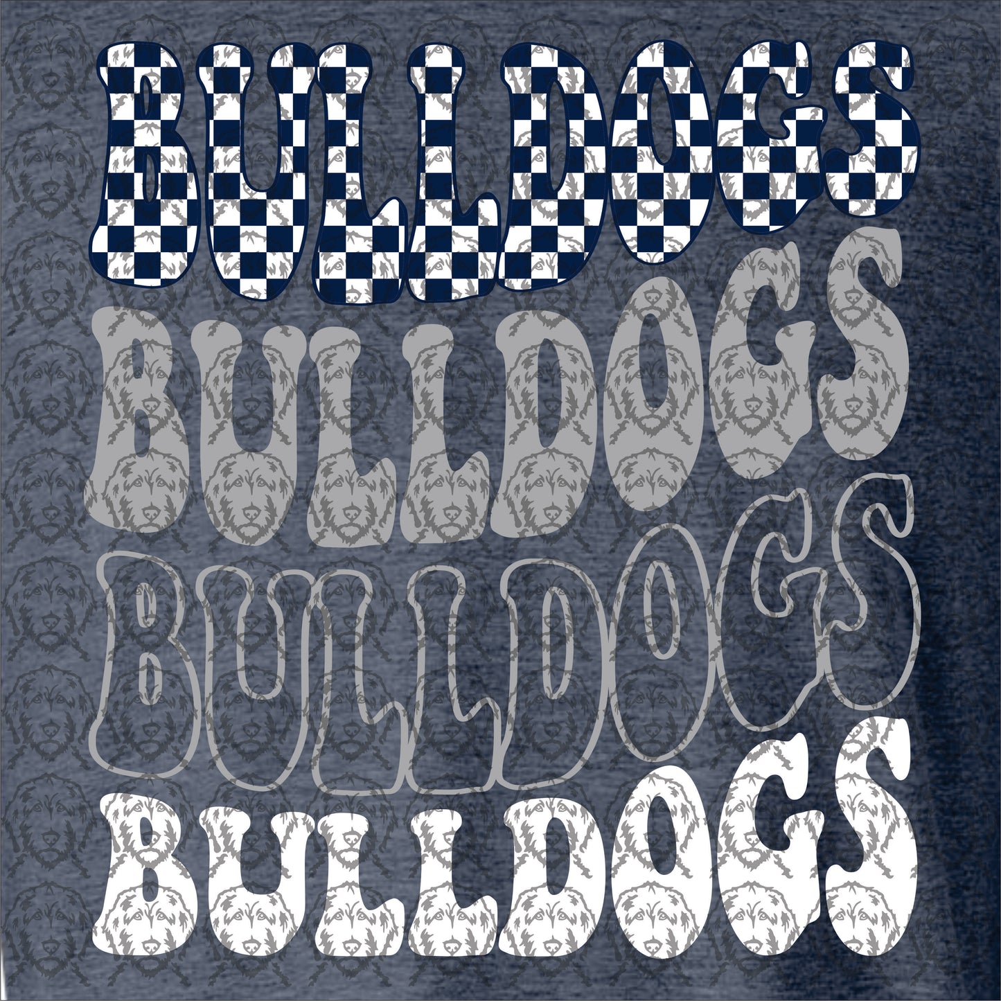 Bulldogs Design J Short Sleeve Shirt