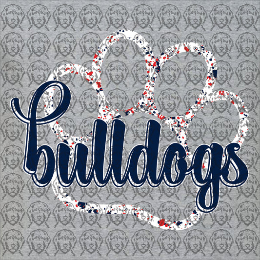 Bulldogs Design L Short Sleeve Shirt