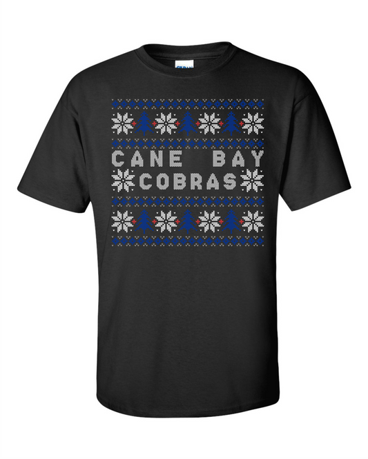 Cane Bay Cobras Ugly Christmas Short Sleeve Shirt
