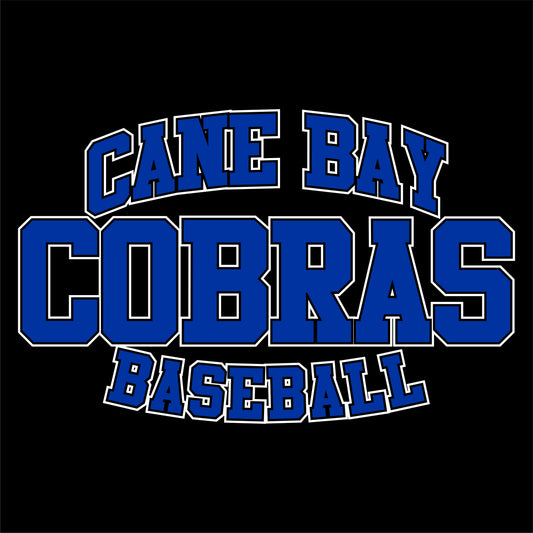 Cane Bay Baseball Design H **Personalization Available**