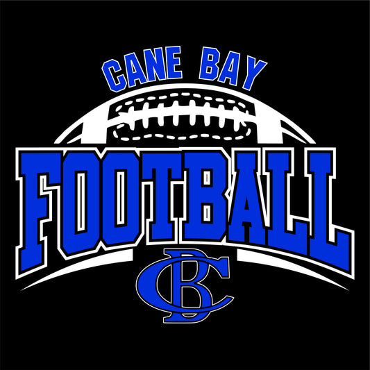 Cane Bay Football Design D Long Sleeve **Personalization Available**