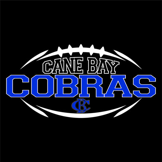 Cane Bay Football Design F Long Sleeve **Personalization Available**