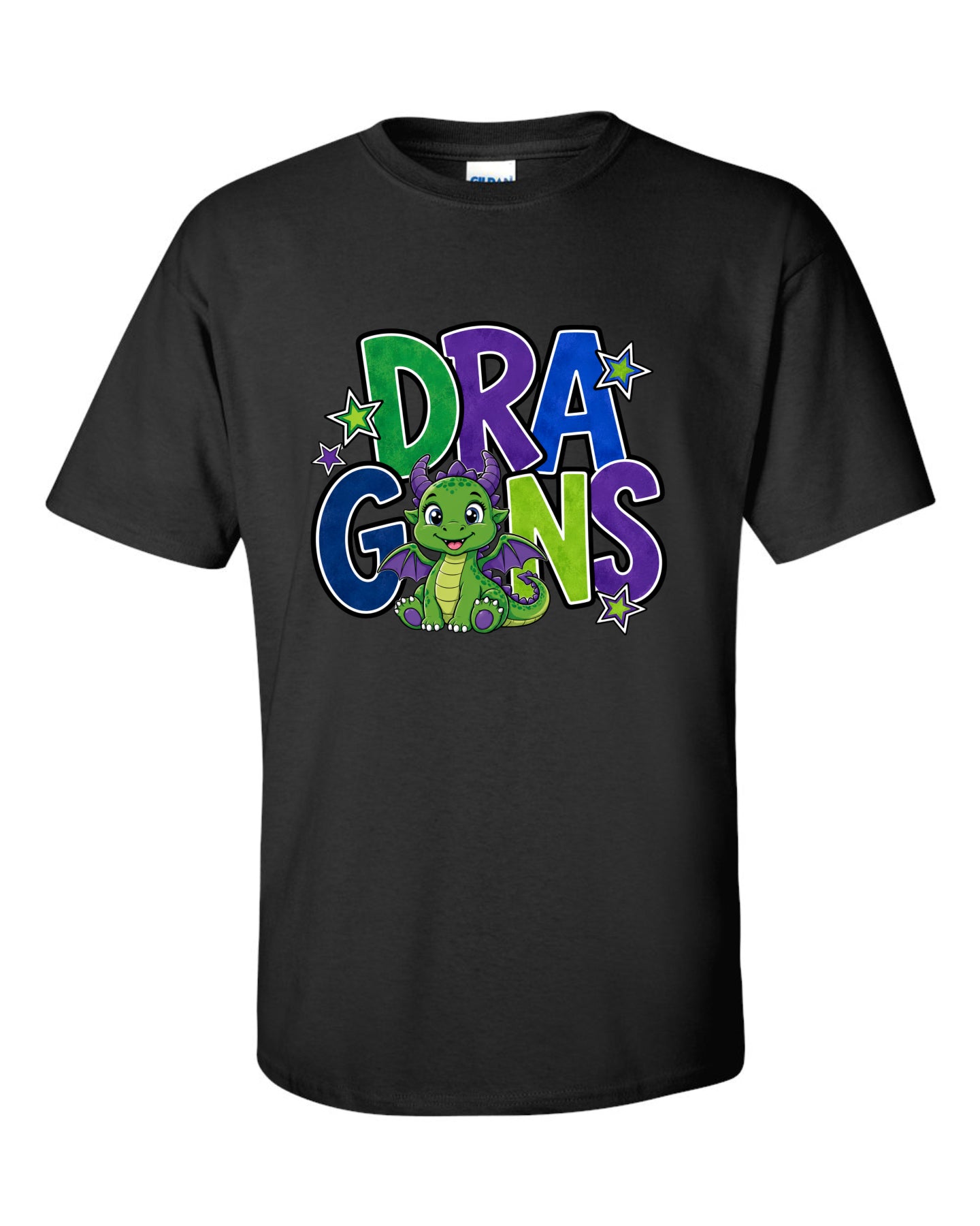 Purple & Green Dragons
