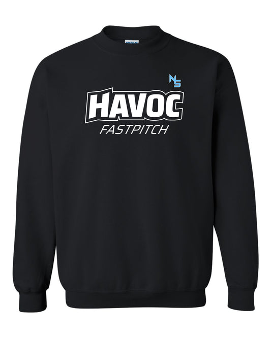 Havoc Fastpitch NS Crewneck Sweatshirt **PERSONALIZATION AVAILABLE**