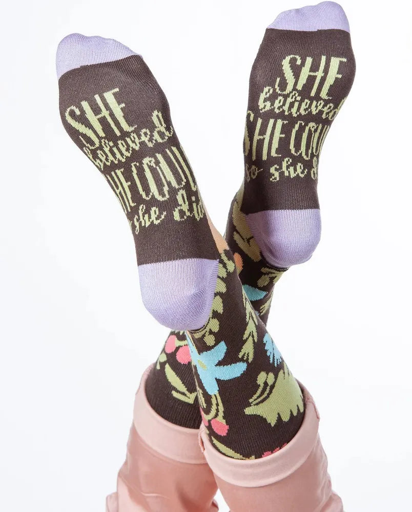 World's Softest Socks Febb's Crew OS