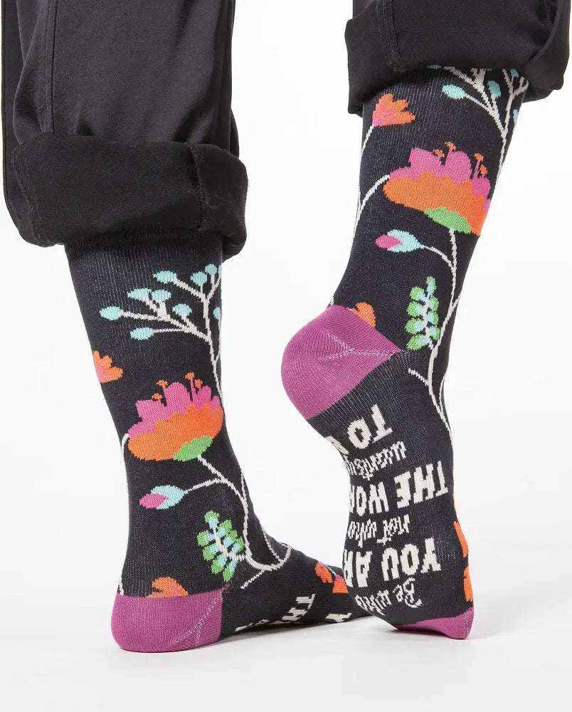 World's Softest Socks Febb's Crew OS
