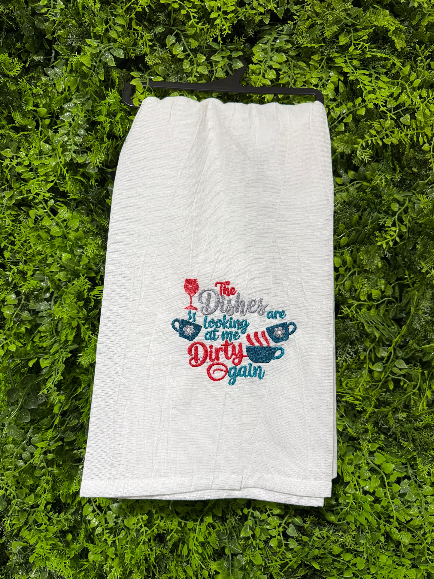 Tea Towel - Embroidered
