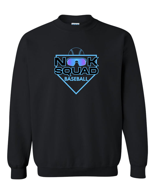 NOOK SQUAD--CREWNECK SWEATSHIRT NS PLATE SWAG--PERSONALIZED