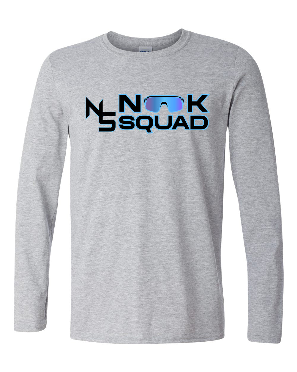NOOK SQUAD--LONG SLEEVE T FULL LOGO SWAG--PERSONALIZED