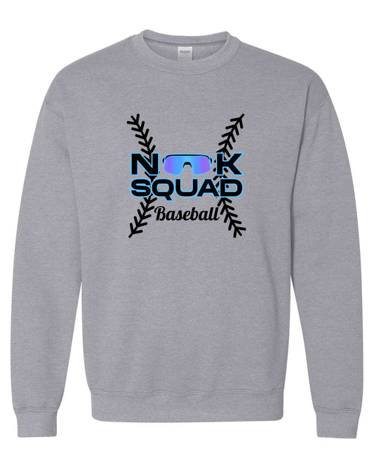 NOOK SQUAD--LONG SLEEVE T NS FULL LOGO WITH STITCHES SWAG