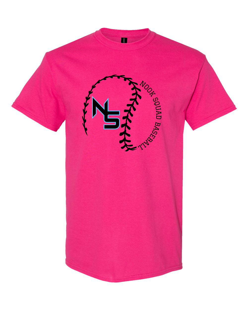 NOOK SQUAD--SHORT SLEEVE NS BASEBALL WITH STITCHES SWAG