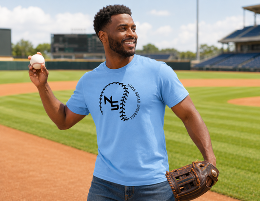 NOOK SQUAD--SHORT SLEEVE NS BASEBALL WITH STITCHES SWAG