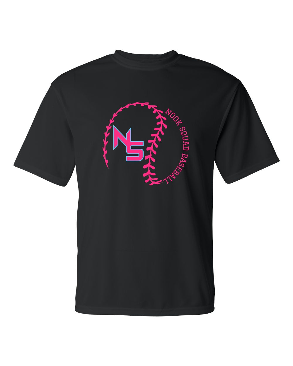 NOOK SQUAD--SHORT SLEEVE NS BASEBALL WITH STITCHES SWAG