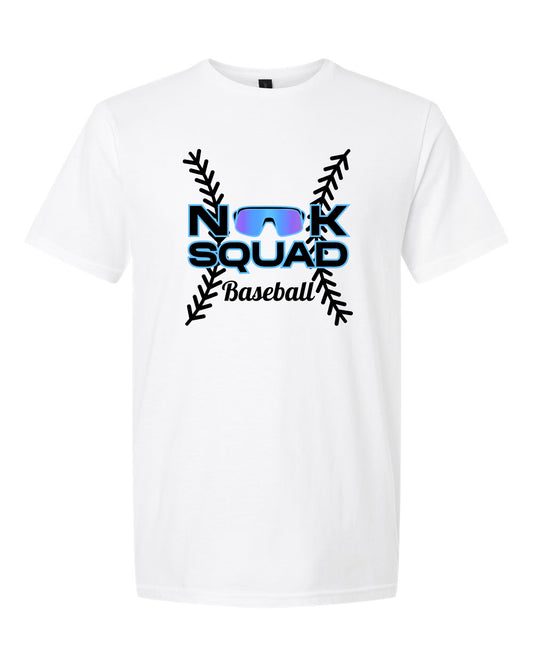NOOK SQUAD--SHORT SLEEVE MOISTURE WICKING NS FULL LOGO WITH STITCHES SWAG