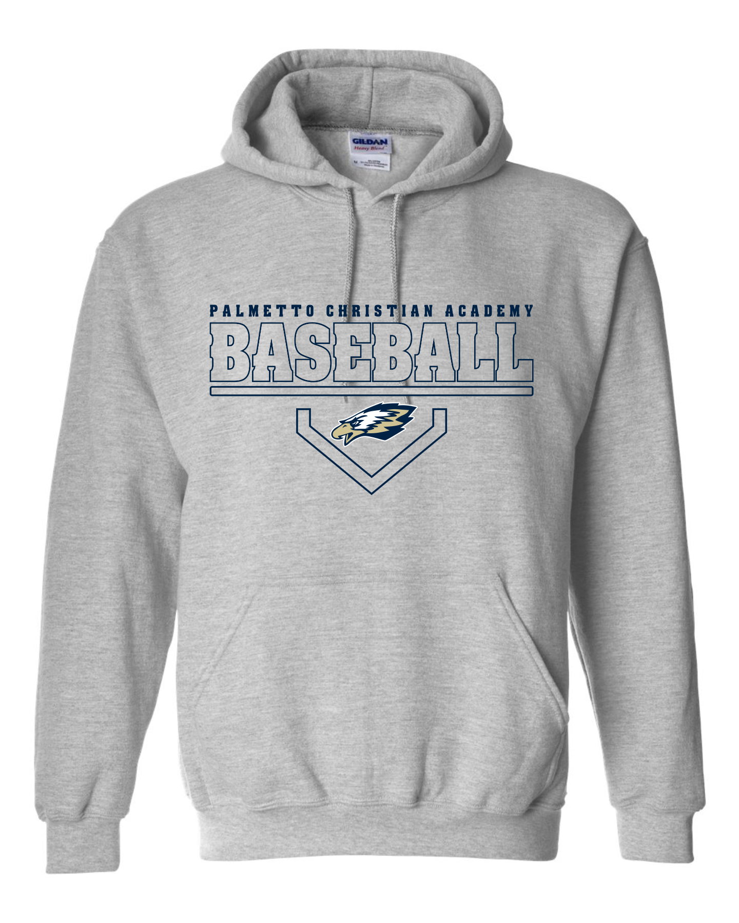 Palmetto Christian Academy Eagles Baseball Gildan Hoodie