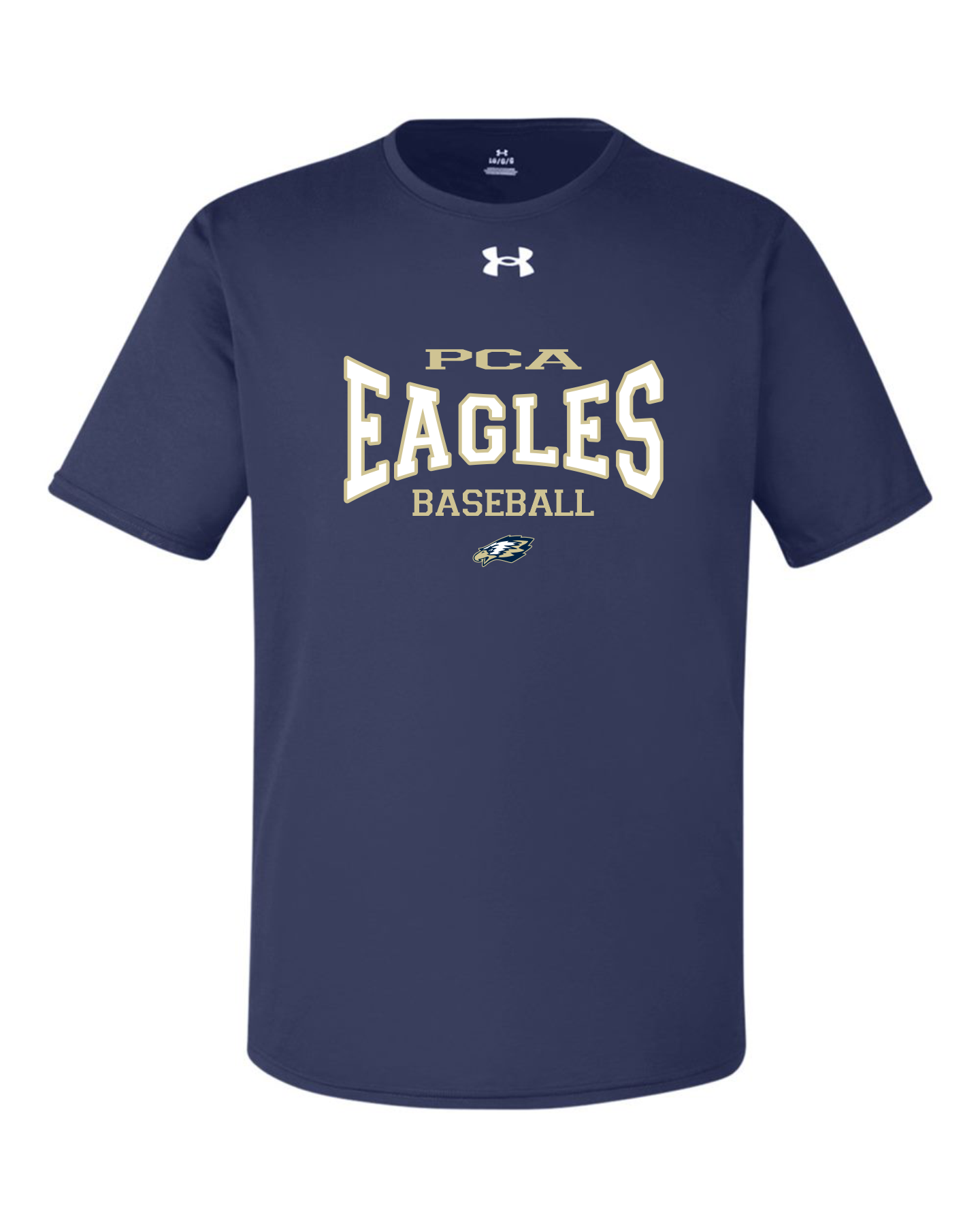 Palmetto Christian Academy Eagles Baseball Under Armour Moisture Wicking Short Sleeve