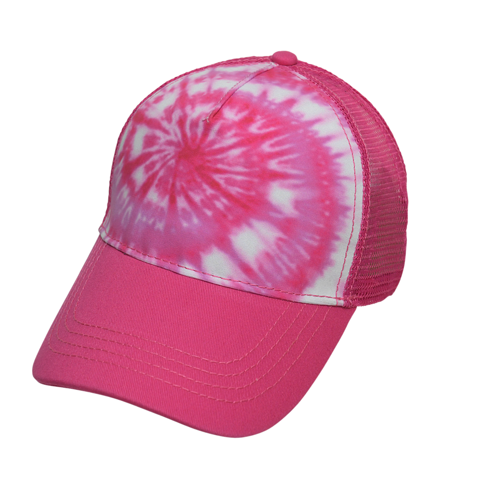 Tie Dye Trucker Hat - Colortone