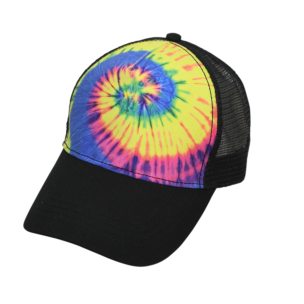 Tie Dye Trucker Hat - Colortone