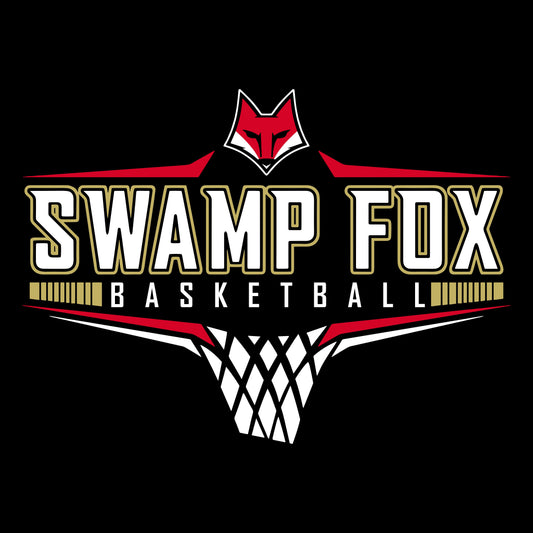 Swamp Fox Basketball 2025 Edition--Cotton Blend Apparel--PERSONALIZED