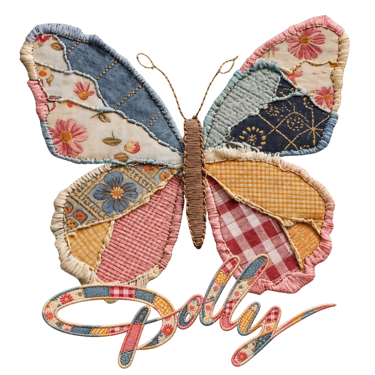 Dolly Butterfly of Many Colors