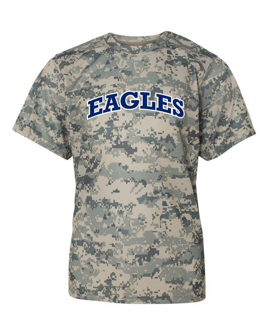 Palmetto Christian Academy Camo Moisture Wicking Short Sleeve