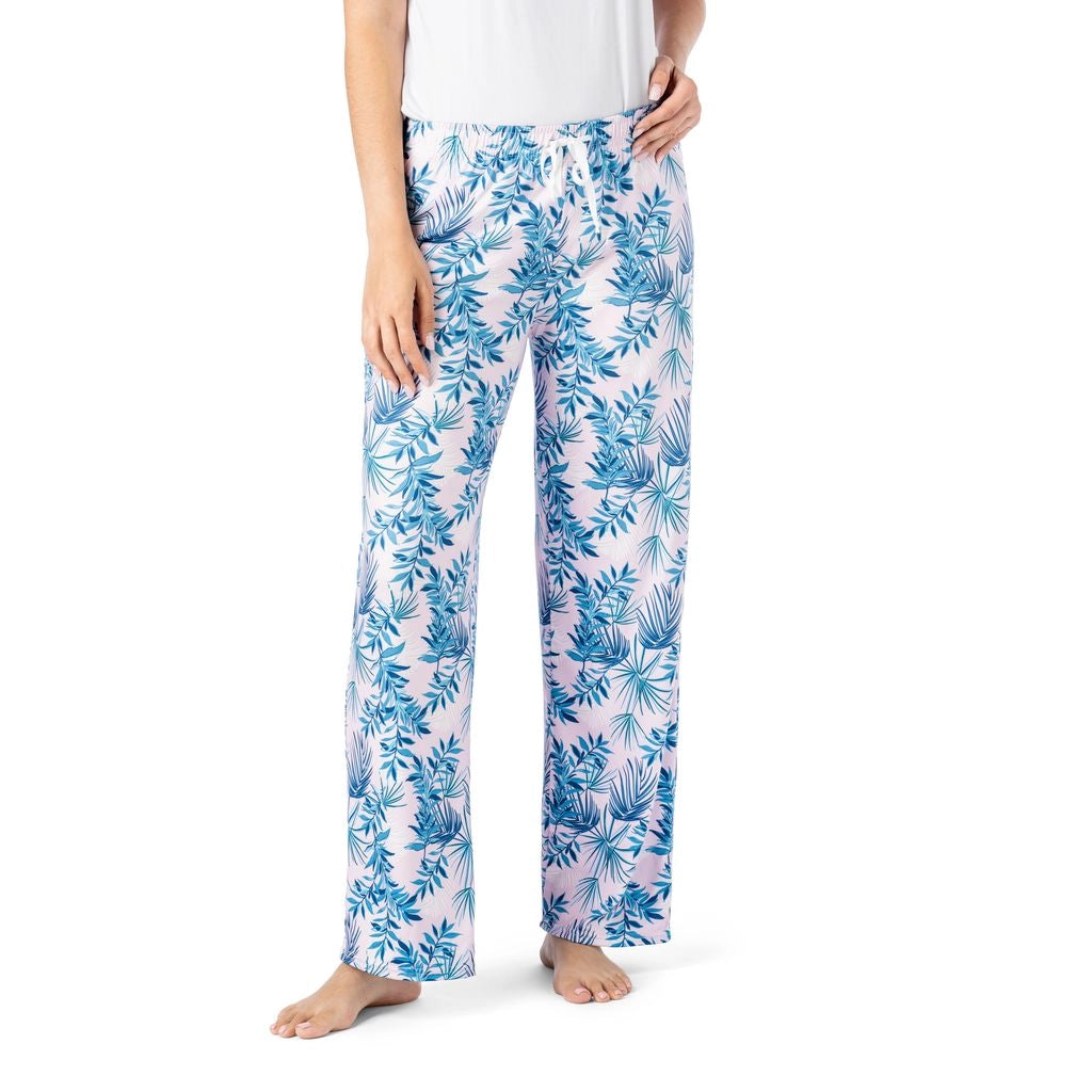 Hello Mello Lazy Daisy Lounge Pants Palm Down