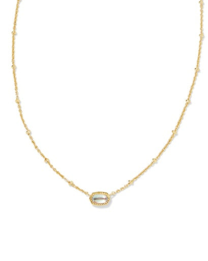 MINI ELISA SATELLITE SHORT PENDANT NECKLACE