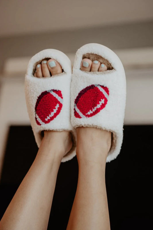 Katydid Football Open Toed Slippers