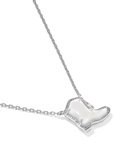 DRILL TEAM BOOT SHORT PENDANT NECKLACE